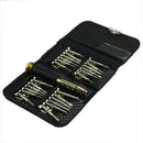 25 in 1 Portable Pocket Precision Screwdriver Wallet Set Repair Tools Kit W9O7