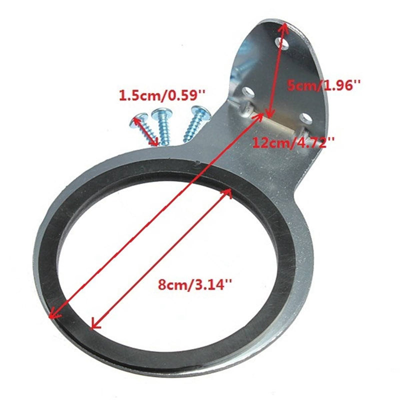 Spiral Hair Dryer Holder Stand Hair Blower Bracket Bathroom Toilet O7G5