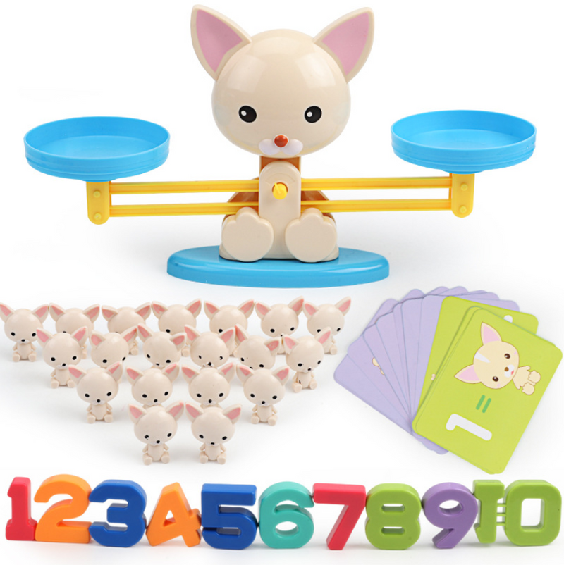 Balance Puzzle Game Scale Early Learning Weight Child Kids Intelligence Toys Decoration Toys