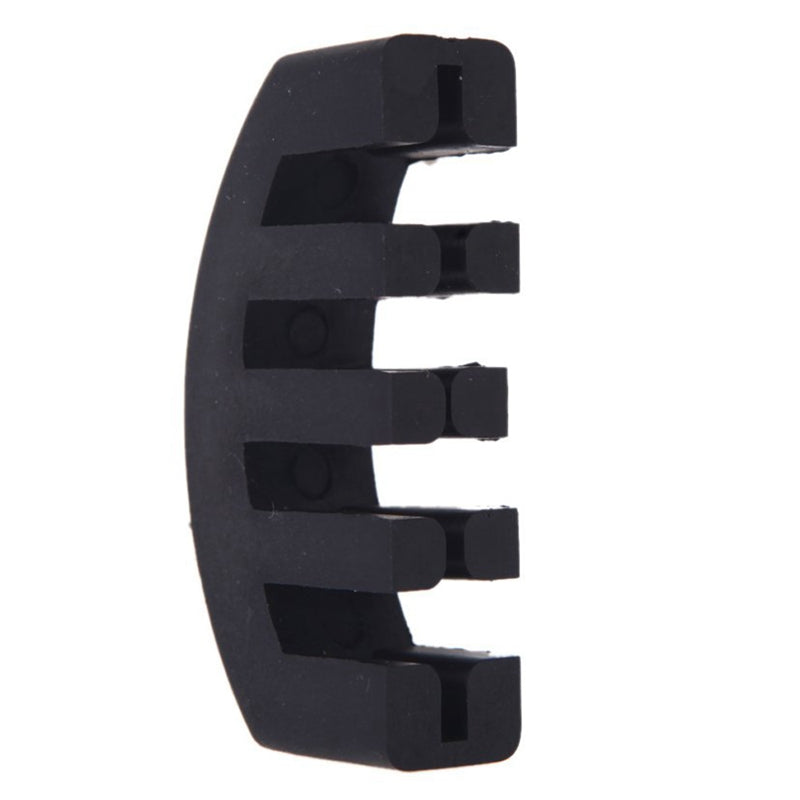 Rubber Mute silencer 4/4 Violin Fiddle slight Practice Black