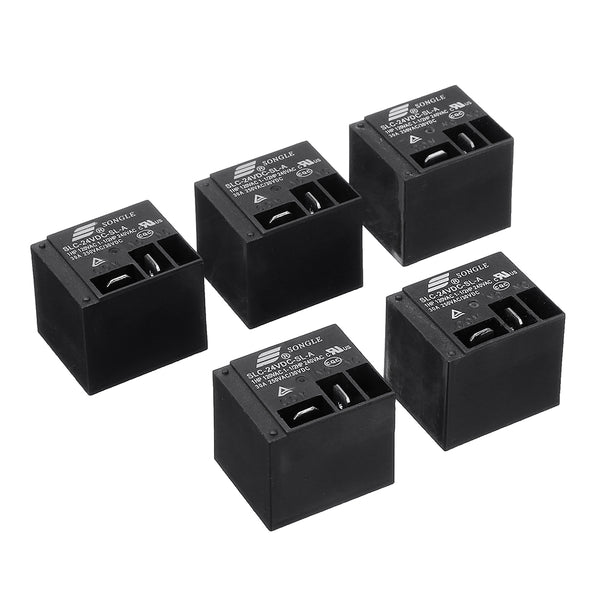 5PCS Power relays SLC-05V 12V 24VDC-SL-A 4PIN Normally Open Relay Module SLC-05VDC-SL-A SLC-12VDC-SL-A SLC-24VDC-SL-A