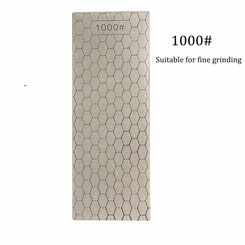 8 Inch 400&1000 Grit Double Sided Diamond Grit Sharpen Stone Sharpening Whetstone