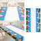 110 x 180CM Printed Pvc Disposable Tablecloth Merry Christmas Dinner Birthday Party Picnic Mat