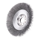 Drillpro 150mm Steel Wire Trimmer Head Derusting Weeding Wheel Grass Brush Cutter Dust Removal Weeding Tray Plate for Lawnmower