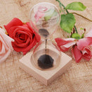 1pcs Magnet Hourglass Awaglass Hand-blown Sand Timer Desktop Decoration Mag N9I9