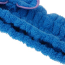 Useful minifiber dry hair hat quickly dry hair rolled towel cap (blue) Q1P3