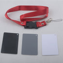 3 in 1 Digital White Black Gray Balance Cards L6L1
