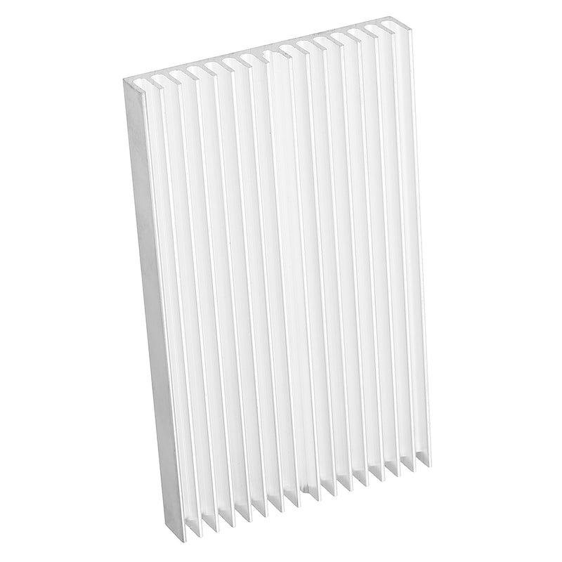 3pcs 100x60x10mm Short Toothed Aluminum Alloy Heat Sink Radiator