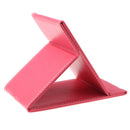 Multi-functional foldable portable cosmetic makeup mirror for travel(pink) O9X3