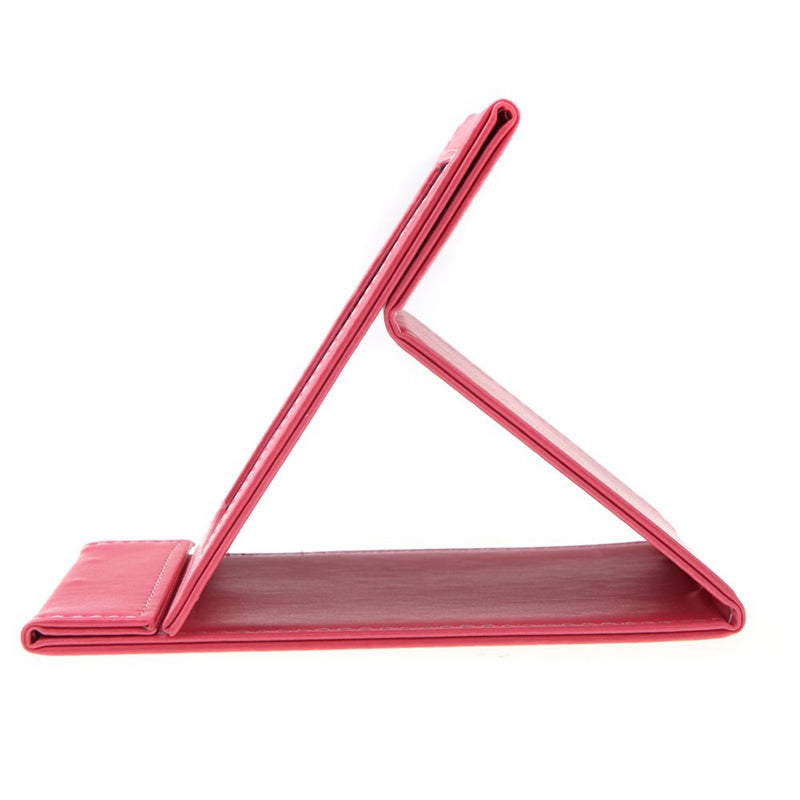 Multi-functional foldable portable cosmetic makeup mirror for travel(pink) O9X3