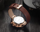 REBIRTH RE203 Casual Style Women Wrist Watch Decorative Little Dials Quartz Watch