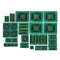90pcs PCB Board Kit SMD Turn To DIP Adapter Converter Plate FQFP 32 44 64 80 100 HTQFP QFN48 SOP SSOP TSSOP 8 16 24 28