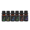 6 Pcs 10mL Aromatherapy Essential Oil Set 100% Pure kit Bottles Gift Box