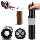 French Press Travel Mug Portable Coffee Maker Drink Water Cup Bottle