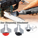 Saw Sharpening Attachment Sharpener Guide Drill Adapter Tool Kit for Steel Chain