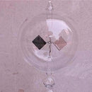 Radiometer Sphere Glass Light Mill Solar Power Home Office Decoration Gift