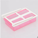 1Pc Slide Fridge Freezer Organizer Refrigerator Storage Rack Shelf Drawer