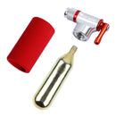 WEST BIKING CO2 High Pressure Air Pump Portable Mini Lightweight Inflator Bike Pump Without CO2 Tank