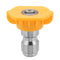 0 15 25 40 Degree Soap Quick Release Connect Jet Power Wash Spray Nozzle Tip Set