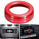 Car Interior Alloy Volume Switch Button Decorative Ring Cover Trim For Benz CLA-Class CLS-Class