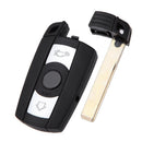 Replacement 3 Button Smart Remote Keyless Key Shell Fob Case for BMW 1 3 5
