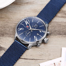 MINI FOCUS MF0135G Waterproof Business Style Men Wrist Watch Date Display Quartz Watch