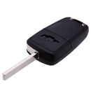 Replacement 3 Buttons Keyless Entry Remote Flip Folding Key Fob Case Shell