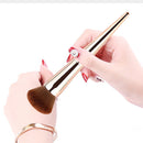 Multifunctional 2-in-1 Nylon Wool Plating Plastic Handle Brush Eye Shadow Makeup Brushes
