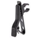 4 x miniphone lapel tie clip for Lapel Lavalier Mic (Black) P9E7