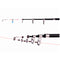 ZANLURE 1.5m/1.8m/2.1m/2.4m High Carbon Telescopic Fishing Rod Set Portable Fishing Pole Set