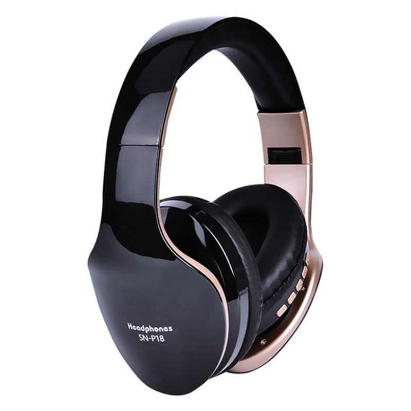 Bakeey SN-P18 bluetooth Gaming Headphone Foldable Stereo Earphones Support TF Card With Mic