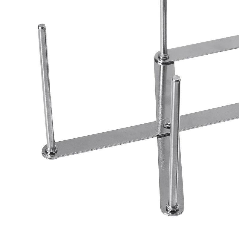 Stainless Steel Kitchen Storage Rack Adjustable Retractable Kitchen Pan Pot Organizer