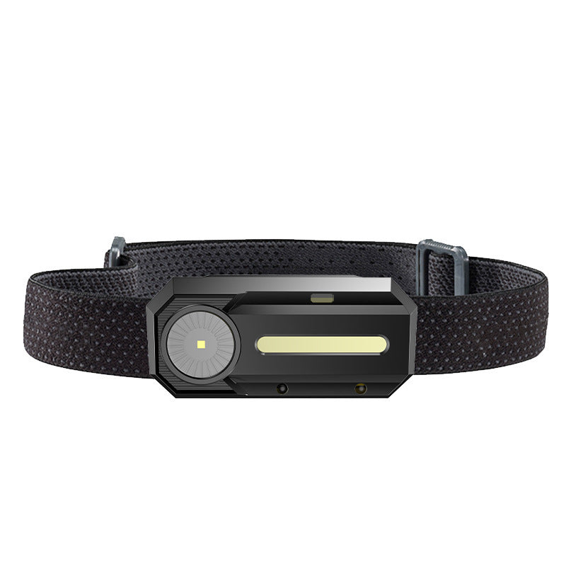 YUANTOOSE 650 Lumens XPE+COB LED Induction Sensor HeadLamp USB 45 Adjustable 3 Modes Flashlight Camping Hunting Cycling