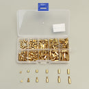 Suleve M3BH1 300Pcs M3 Male-Female Brass Hex Column Standoff Support Spacer Pillar For PCB Board