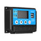 Excellway 10/20/30/40/50A 12V 24V Auto Solar Panel Solar Charge Controller Battery Charge Adapter LCD USB