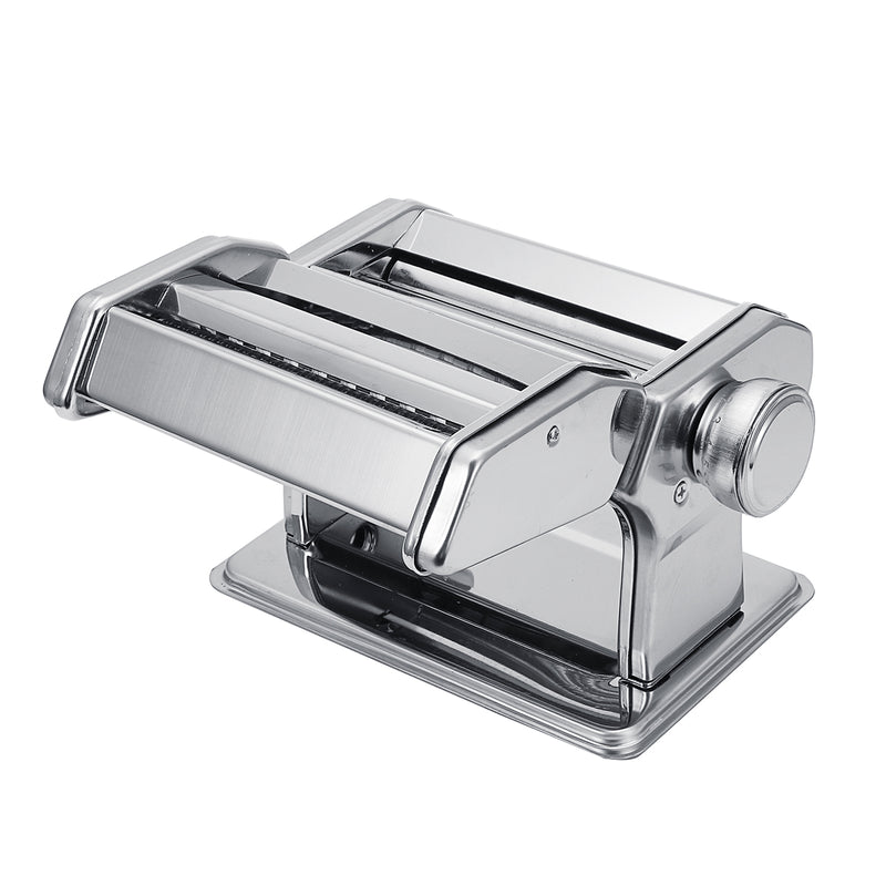 Hand Crank Stainless Steel Fresh Pasta Maker Roller Machine For Spaghetti Noodle Tools Kit