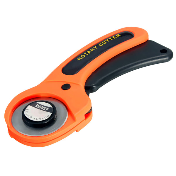 45mm Rotary Cutter Sewing Quilting Fabric Cutting Craft Tool With 5pcs Blades