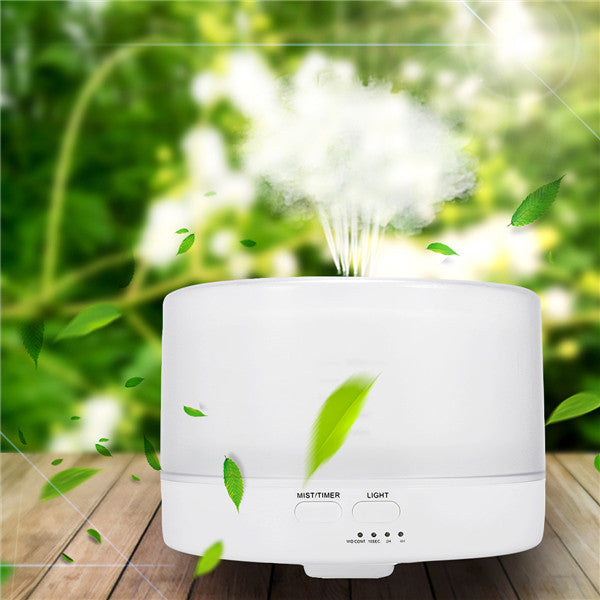 Ultrasonic Oil Essential Diffuser Humidifier LED Night Light Air Aromatherapy Purifier AC110-240V
