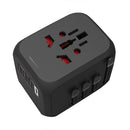 Bakeey 2200W 4 USB International Universal Worldwide Wall Fast Charging Power Charger with Travel Adapter For iPhone 8Plus XS 11 Pro Xiaomi Mi9 9Pro 5G