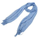 Winter Women Trendy Wrap Fashionable Scarf Wool Blends Soft Warm Long Large