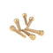 6 Pieces Brass Folk Acoustic Guitar Bridge Pin Peg Nail Metal