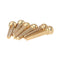 6 Pieces Brass Folk Acoustic Guitar Bridge Pin Peg Nail Metal