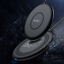 RAXFLY 10W 7.5W 5W IPX5 Waterproof Fast Wireless Charger Charging Pad For iPhone X 8Plus Mix 2s S9