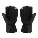 Leather Rechargeable Battery Electric Heated Gloves Hands Winter Warmer Outdoor Motorcycle