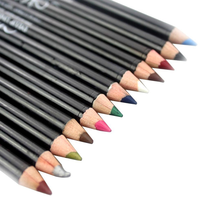 M.n menow 12 Colors Cosmetics Make Up Eyeliner Pencil Waterproof Eyebrow Be D6O8