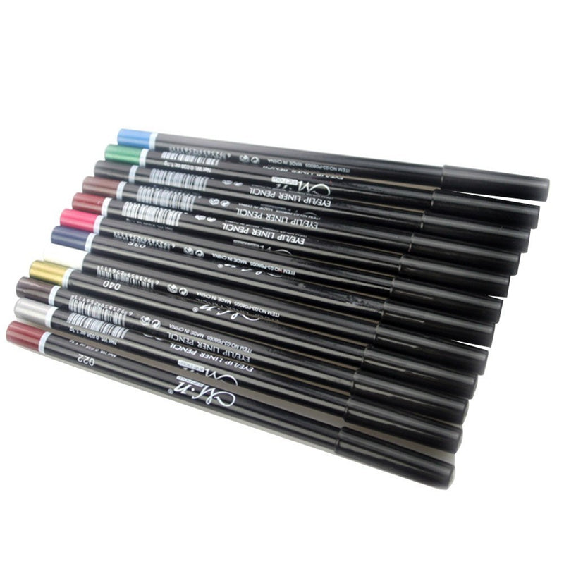 M.n menow 12 Colors Cosmetics Make Up Eyeliner Pencil Waterproof Eyebrow Be D6O8