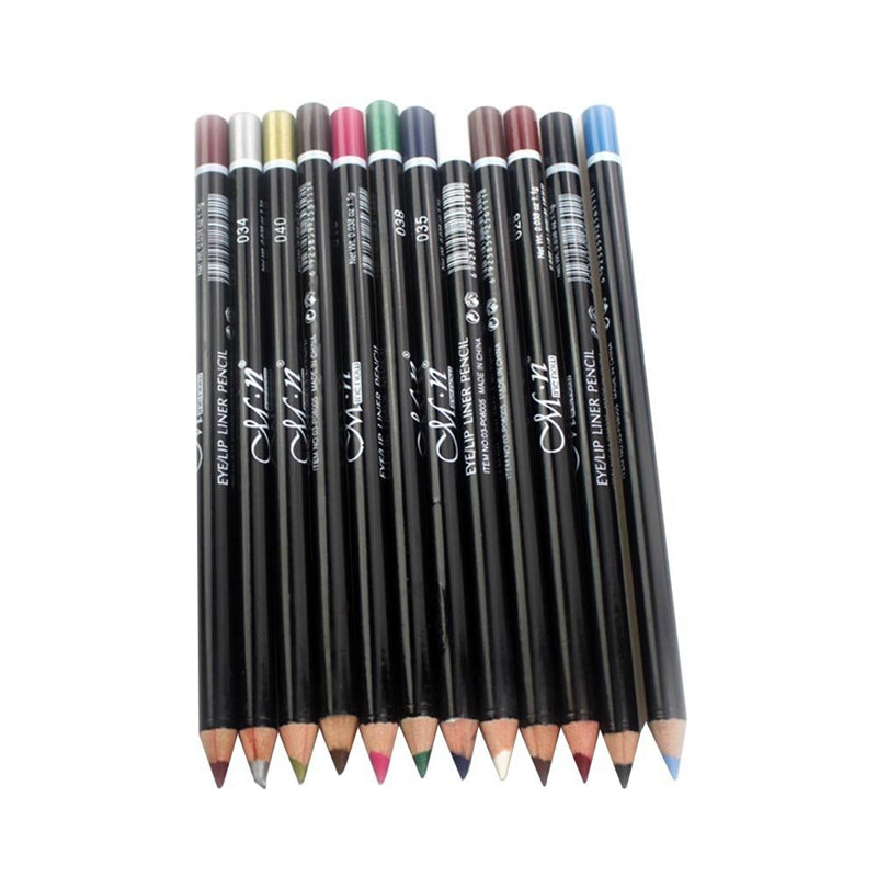 M.n menow 12 Colors Cosmetics Make Up Eyeliner Pencil Waterproof Eyebrow Be D6O8