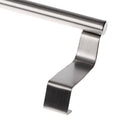 Stainless Steel Towel Bar Holder Over the Kitchen Cabinet Cupboard Door Han