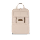 Car Seat Back Storage Organizer Pad Bag Foldable Table Tray Auto Accessories