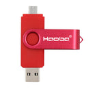 HAOBA 32GB Micro USB OTG USB 3.0 High Speed U Disk Flash Drive for Xiaomi Mobile Phone Tablet PC